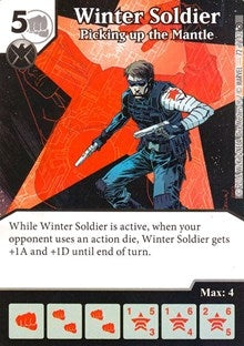 Winter Soldier - Picking up the Mantle (72) [MACIV] - Dice Masters Single