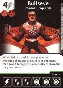 Bullseye - Peanut Projectile (75) [MACIV] - Dice Masters Single
