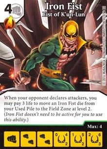 Iron Fist - Fist of K’un-Lun (80) [MACIV] - Dice Masters Single