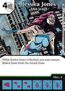 Jessica Jones - AKA Jewel (81) [MACIV] - Dice Masters Single