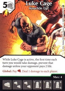 Luke Cage - Knuckle Up! (84) [MACIV] - Dice Masters Single