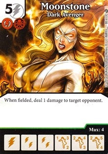 Moonstone - Dark Avenger (88) [MACIV] - Dice Masters Single