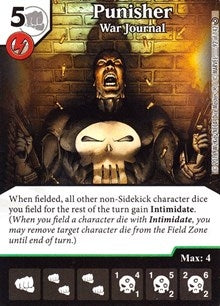 Punisher - War Journal (92) [MACIV] - Dice Masters Single