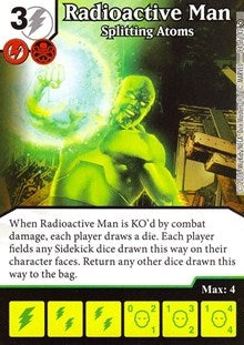 Radioactive Man - Splitting Atoms (94) [MACIV] - Dice Masters Single