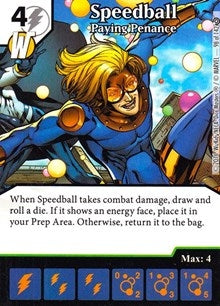 Speedball - Paying Penance (98) [MACIV] - Dice Masters Single
