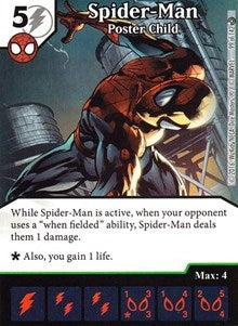 Spider-Man - Poster Child (99) [MACIV] - Dice Masters Single