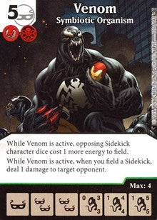 Venom - Symbiotic Organism (102) [MACIV] - Dice Masters Single