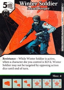 Winter Soldier - Secret Keeper (104) [MACIV] - Dice Masters Single