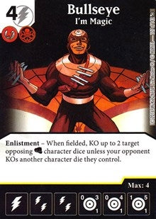 Bullseye - I’m Magic (107) [MACIV] - Dice Masters Single