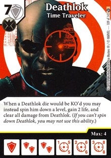 Deathlok - Time Traveler (109) [MACIV] - Dice Masters Single
