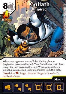 Goliath - Inspired (110) [MACIV] - Dice Masters Single