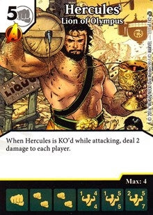 Hercules - Lion of Olympus (111) [MACIV] - Dice Masters Single