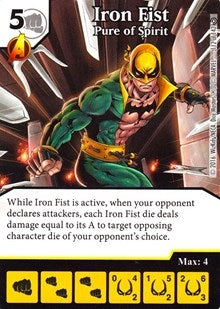 Iron Fist - Pure of Spirit (112) [MACIV] - Dice Masters Single
