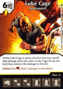 Luke Cage - Bodyguard (116) [MACIV] - Dice Masters Single