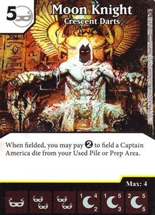 Moon Knight - Crescent Darts (119) [MACIV] - Dice Masters Single