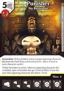Punisher - No Restraint (124) [MACIV] - Dice Masters Single