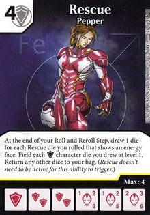 Rescue - Pepper (127) [MACIV] - Dice Masters Single