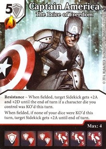 Captain America - The Price of Freedom (135) [MACIV] - Dice Masters Single