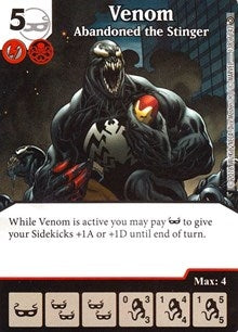 Venom - Abandoned the Stinger (138) [MACIV] - Dice Masters Single