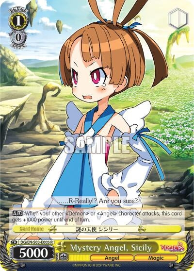 Mystery Angel Sicily (3005) [DG/EN-S03] - Weiss Schwarz Single