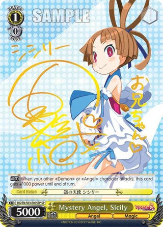 Mystery Angel Sicily (SP) (3005) [DG/EN-S03] - Weiss Schwarz Single