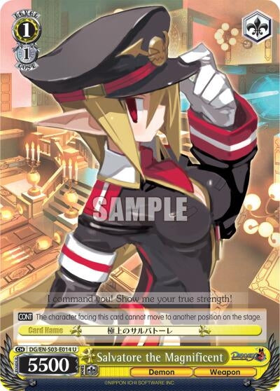 Salvatore the Magnificent (3014) [DG/EN-S03] - Weiss Schwarz Single
