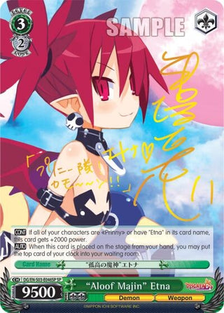 ’Aloof Majin’ Etna (SP) (3046) [DG/EN-S03] - Weiss Schwarz Single