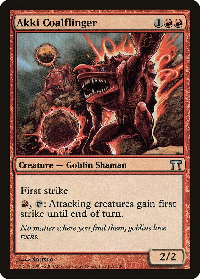 Akki Coalflinger (152) [CHK] - MTG Single