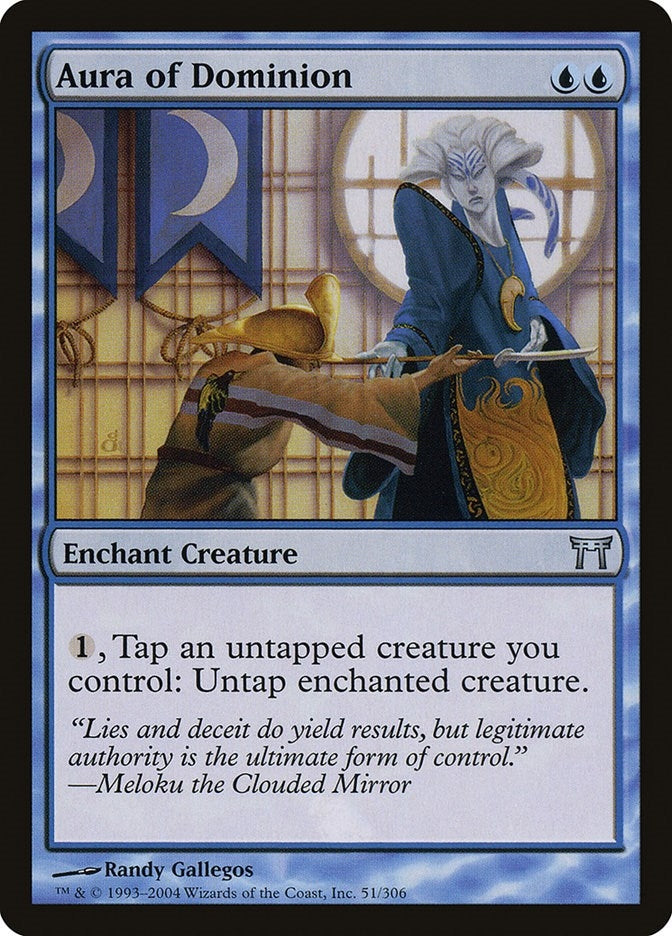 Aura of Dominion (51) [CHK] - MTG Single