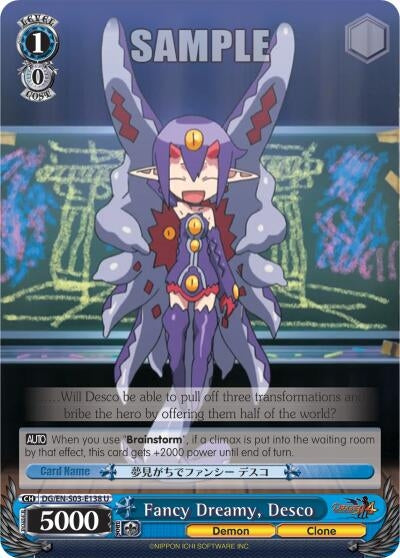 Fancy Dreamy Desco (3138) [DG/EN-S03] - Weiss Schwarz Single