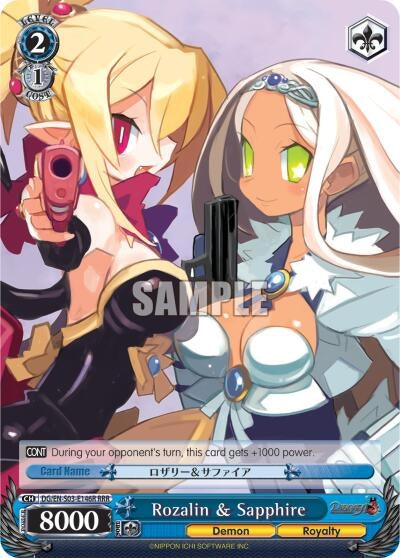 Rozalin & Sapphire (RRR) (3146) [DG/EN-S03] - Weiss Schwarz Single