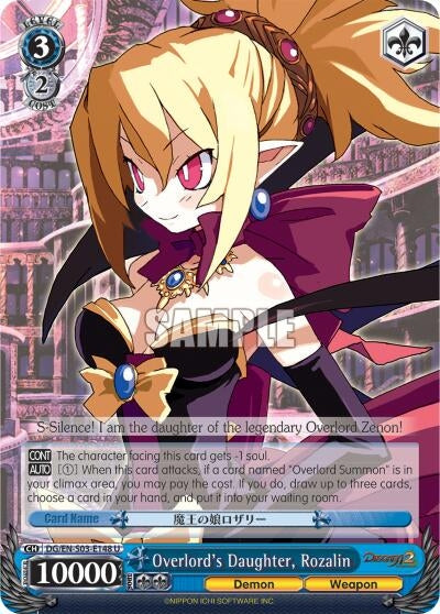 Overlord’s Daughter Rozalin (3148) [DG/EN-S03] - Weiss Schwarz Single