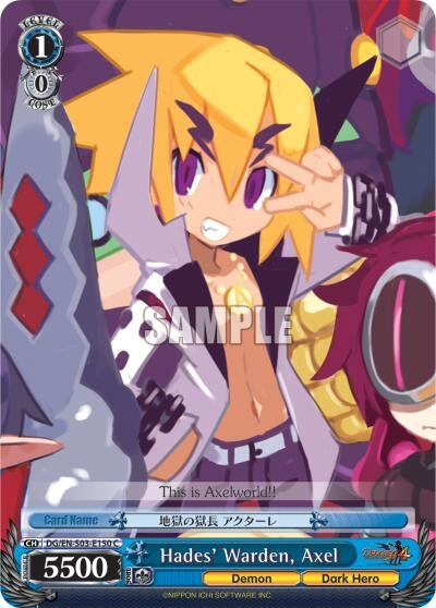 Hades’ Warden Axel (3150) [DG/EN-S03] - Weiss Schwarz Single