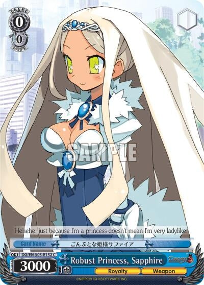 Robust Princess Sapphire (3152) [DG/EN-S03] - Weiss Schwarz Single