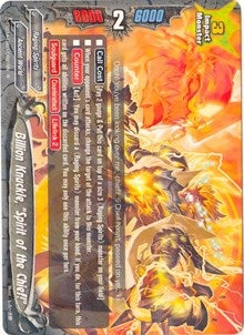 Billion Knuckle ’Spirit of the Chief!’ (1010021) [D-BT01A] - Future Card BuddyFight Single