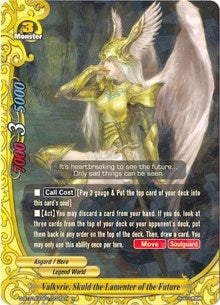Valkyrie Skuld the Lamenter of the Future (1010025) [D-BT01A] - Future Card BuddyFight Single