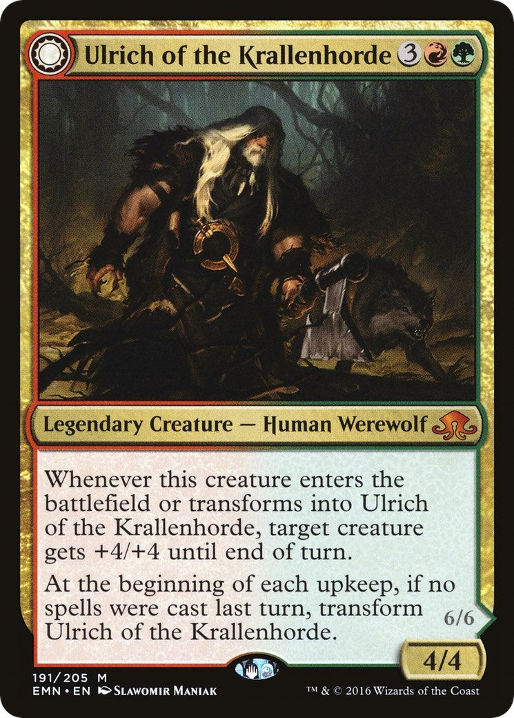 Ulrich of the Krallenhorde (191) [EMN] - MTG Single