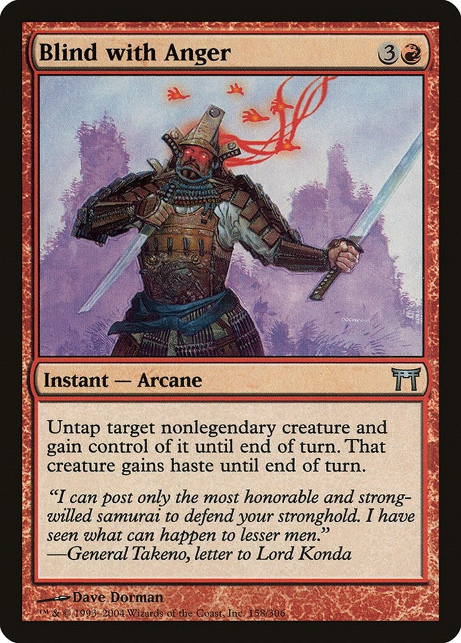 Blind with Anger (158) [CHK] - MTG Single