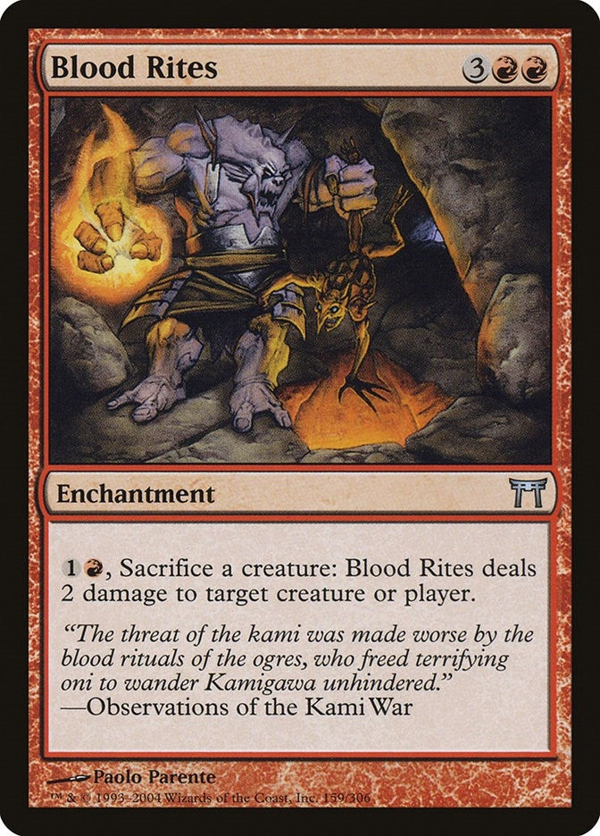 Blood Rites (159) [CHK] - MTG Single