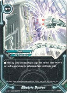 Electric Source (1010057) [D-BT01A] - Future Card BuddyFight Single