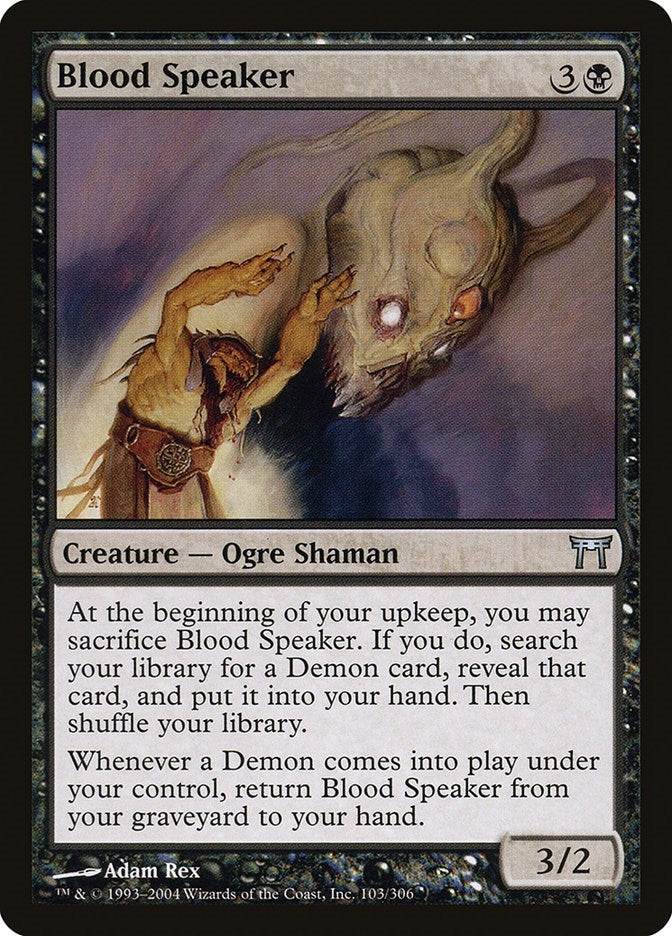 Blood Speaker (103) [CHK] - MTG Single