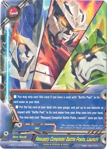 Resupply Complete! Battle Poets Launch! (1020030) [D-BT01A] - Future Card BuddyFight Single