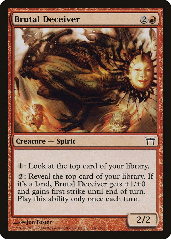 Brutal Deceiver (161) [CHK] - MTG Single