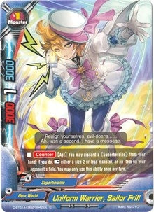 Uniform Warrior Sailor Frill (1020042) [D-BT01A] - Future Card BuddyFight Single