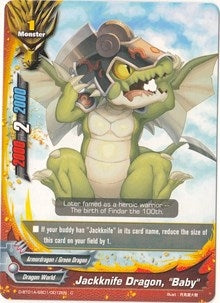 Jackknife Dragon ’Baby’ (1010012) [D-BT01A] - Future Card BuddyFight Single
