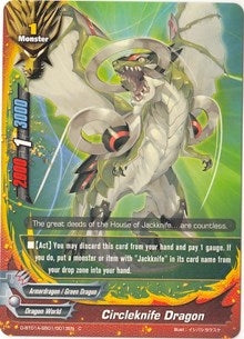 Circleknife Dragon (1010013) [D-BT01A] - Future Card BuddyFight Single