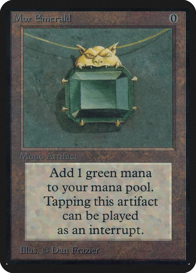 Mox Emerald [LEA] - MTG Single