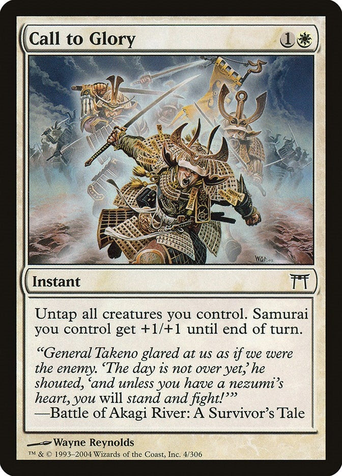 Call to Glory (4) [CHK] - MTG Single