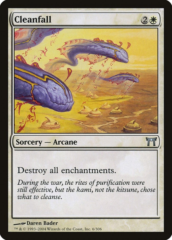 Cleanfall (6) [CHK] - MTG Single