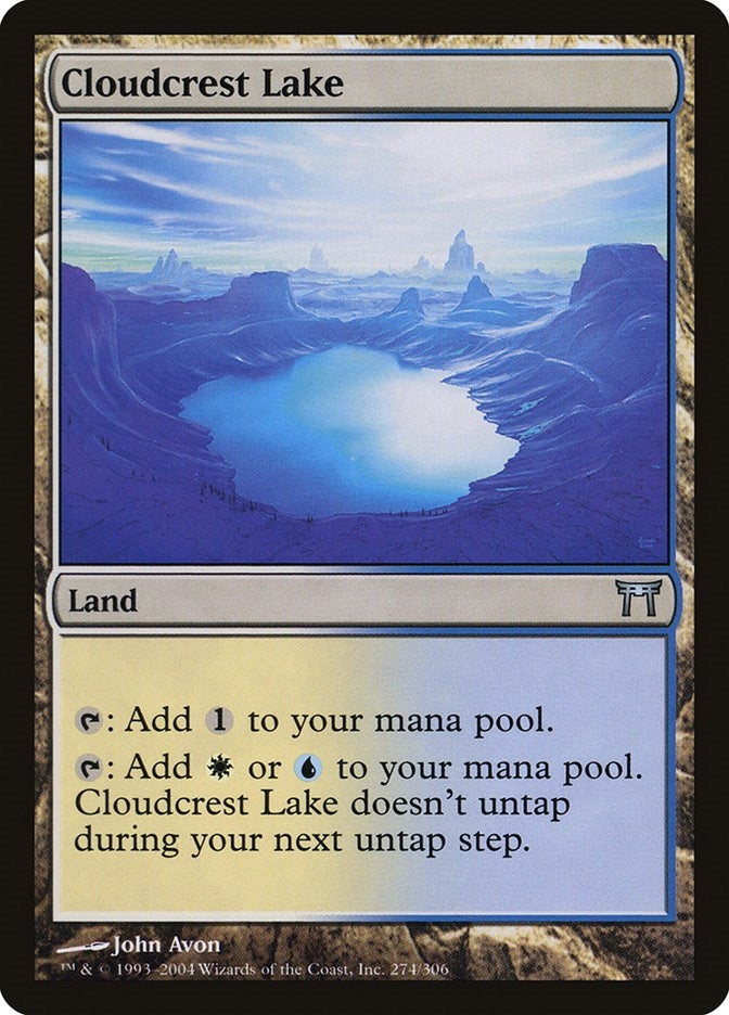Cloudcrest Lake (274) [CHK] - MTG Single